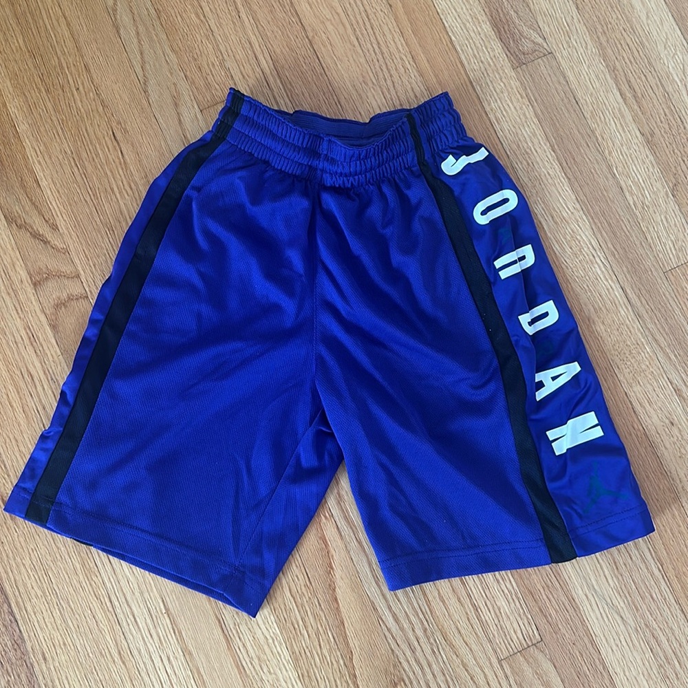 Kids Purple Jordan Shorts